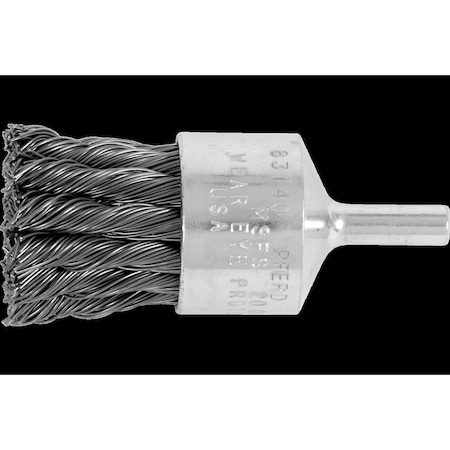Pferd End Straight Cup Knot, .020CS Wire 83140